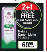 Natura Danon Melts-50 Tablets Each