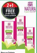 Natura Rescue Tablets 150 Tablets Or Rescue Spray 25ml-Each