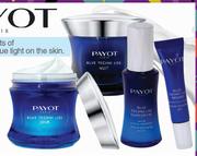 Payot Blue Techni Liss Jour Chrono Smoothing Cream Or Nuit Blue Chrono Regenerating Balm 50ml-Each