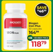 Biogen Iron Plus 30 Capsules