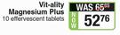 Bioplus Vit-ality Magnesium Plus 10 Effervescent Tablets
