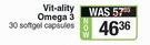 Bioplus Vit-ality Omega 3-30 Softgel Capsules