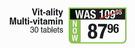 Bioplus Vit-ality Multi Vitamin-30 Tablets