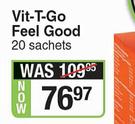 Revite Vit-T-Go Feel Good 20 Sachets
