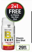 Vitamin Bco Shot-25ml Each
