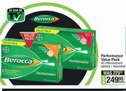 Berocca Performance Value Pack 45 Effervescent Tablets Assorted-Each