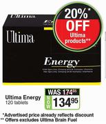 Ultima Energy-120 Tablets