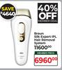 Braun Silk Expert IPL Hair Removal System
