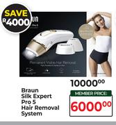 Braun Silk Expert Pro 5 Hair Removal System