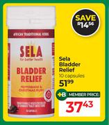 Sela Bladder Relief 10 Capsules