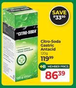 Citro Soda Gastric Antacid-120g