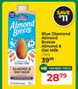 Blue Diamond Almond Breeze Almond & Oat Milk-1L