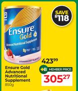 Ensure Gold Advanced Nutritional Supplement-850g