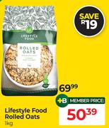 Lifestyle Food Rolled Oats-1Kg