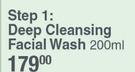 Mineraline Clarify Step 1 Deep Cleansing Facial Wash-200ml