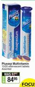 Plusssz Multivitamin 10/20 Effervescent Tablets Assorted-Each