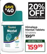 Himalaya Mentat Tablets-50 Tablets
