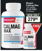 Biogen Calmag Max-120 Tablets Plus Free 30 Tablets