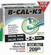 B-Cal K2 Value Pack-30 Tablets Plus 30 Tablets