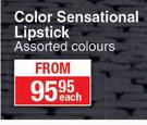 Maybelline Color Sensational Lipstick (Assorted Colours)-Each