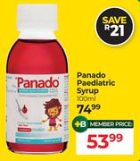Panado Paediatric Syrup-100ml