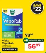Vicks vaporub Value Pack-50g/45g