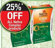 Nativa Complex CBD Oil 300mg-30ml