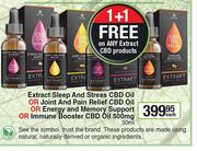 Extract Sleep & Stress CBD Oil Or Joint & Pain Relief CBD Oil-30ml Each