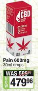 CBD Pain 600mg Drops-30ml