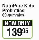 NutriPure Kids Probiotics-60 Gummies