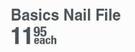 Basics Nail File-Each