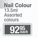 Essie Nail Colour Assorted Colours-13.5ml Each