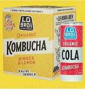 LoBros Organic Kombucha Assorted-250ml