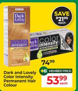 Dark & Lovely Color Intensity Permanent Hair Colour-Each