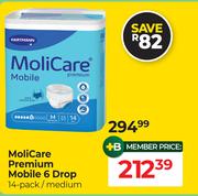 Molicare Premium Mobile 6 Drop (Medium)-14's Pack