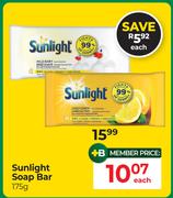 Sunlight Soap Bar-175g Each