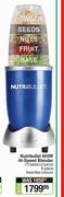Nutri Bullet 600W Hi Speed Blender 8 Piece (Assorted Colours)