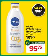 Nivea Q10 Firming Body Lotion-400ml