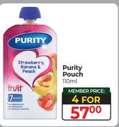 Purity Pouch-For 4 x 110ml