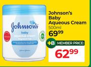 Johnson's Baby Aqueous Cream-500ml