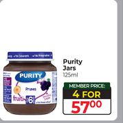 Purity Jars-For 4 x 125ml
