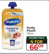 Purity Pouch-For 4 x 150ml