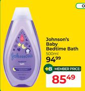 Johnson's Baby Bedtime Bath-500ml