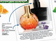 James Bond 007 Pour Home EDT 50ml Or Pour Femme EDP 50ml-Each