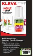 Kleva Whip Chop Compact Electric Chopper 223711
