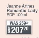 Jeanne Arthes Romantic Lady EDP 100ml