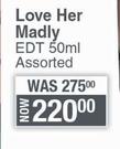 Revlon Love Her Madly EDT 50ml Assorted