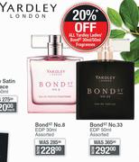 Yardley BondST No.33 EDP-50ml