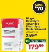 Biogen Revitalyte Advanced Electrolyte Replenishment-20 Sachets