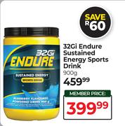 32Gi Endure Sustained Energy Sports Drink-900g